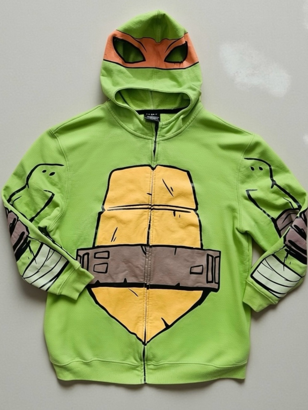 Nickelodeon Green & Orange Teenage Mutant Ninja Turtles Hoodie